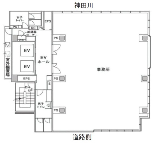 CYK神田岩本町10F 間取り図