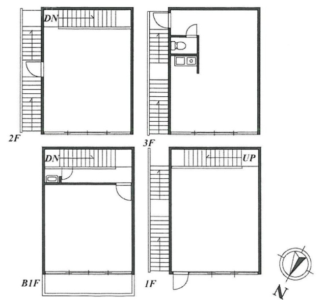 西麻布スクエアビル1F 間取り図