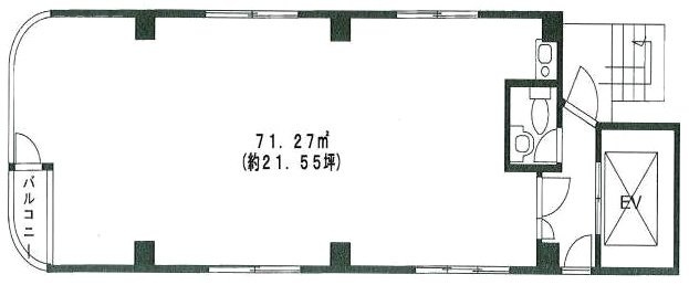 相生パークビル9F 間取り図