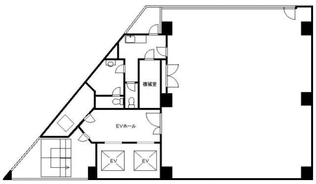 竹内ビル4F 間取り図