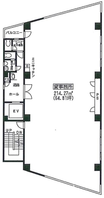 メディコムさいたま新都心ビル3F 間取り図