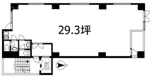 両国SSビル4F 間取り図