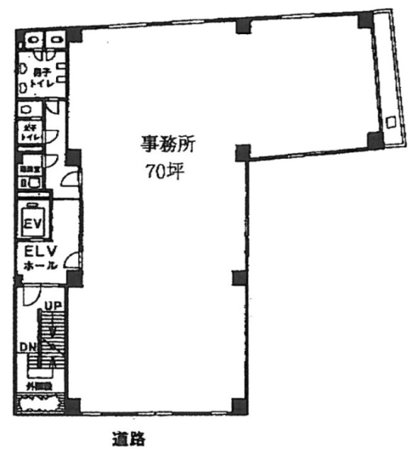 旭ビル2F 間取り図