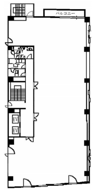 第2オークラビル8F 間取り図