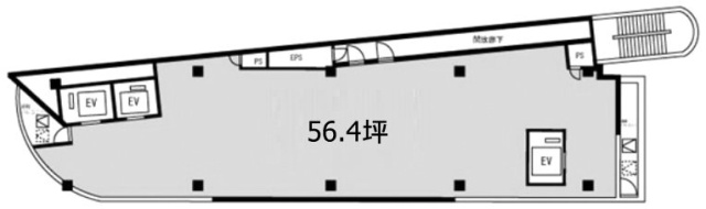 唐橋ビル6F 間取り図