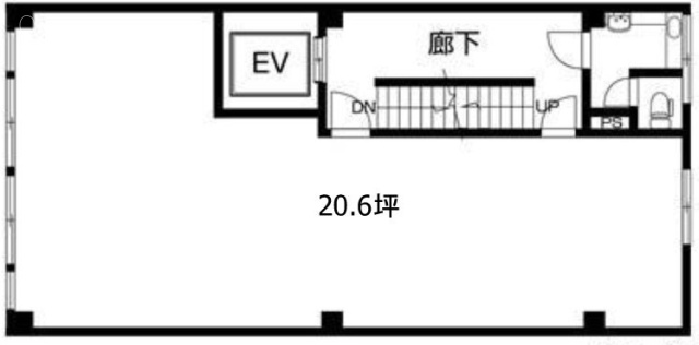 柴田ビル601 間取り図