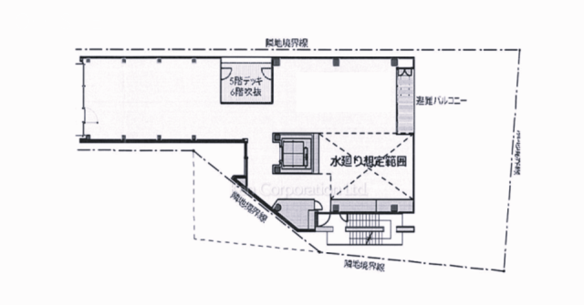 原宿神宮の森ビル3F 間取り図
