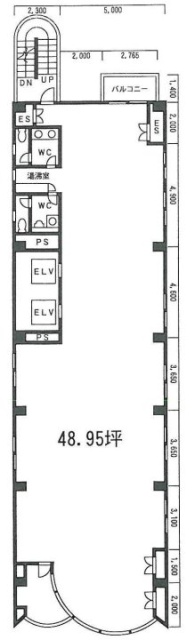 ASK日本橋ビル6F 間取り図