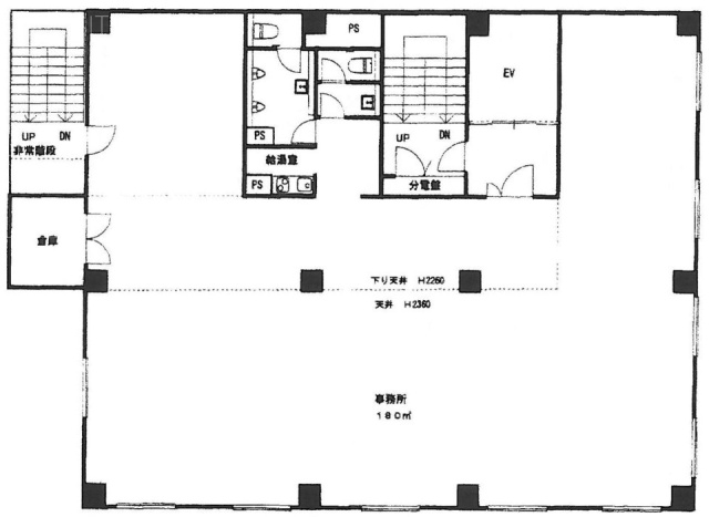 タカラビル3F 間取り図