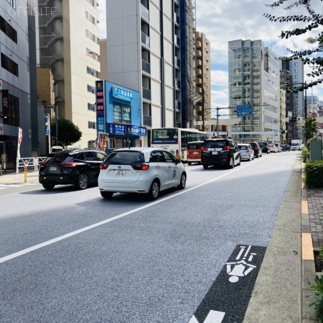 渋谷本町ビル ビル前面道路