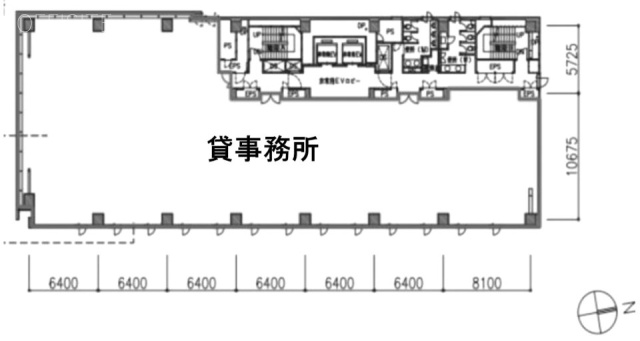 大東ビル5F 間取り図