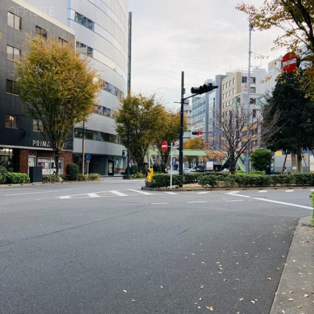 東日本橋ロータリービル ビル前面道路