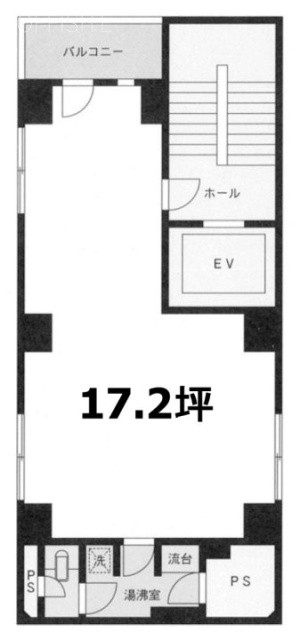 アタゴ小林ビル1F 間取り図