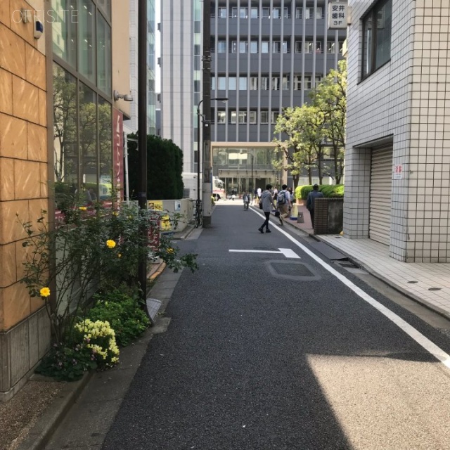 GLビル ビル前面道路