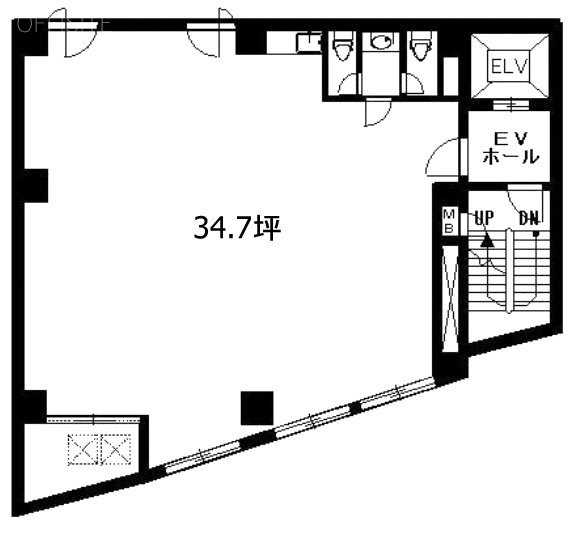 THビル7F 間取り図