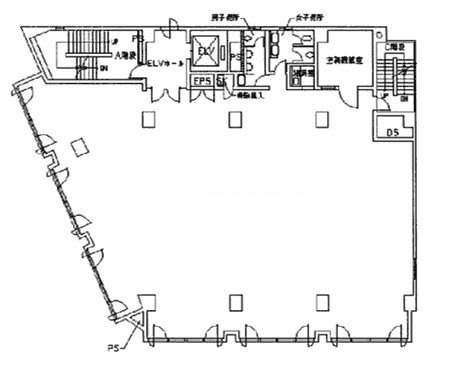 オーク東池袋ビル6F 間取り図