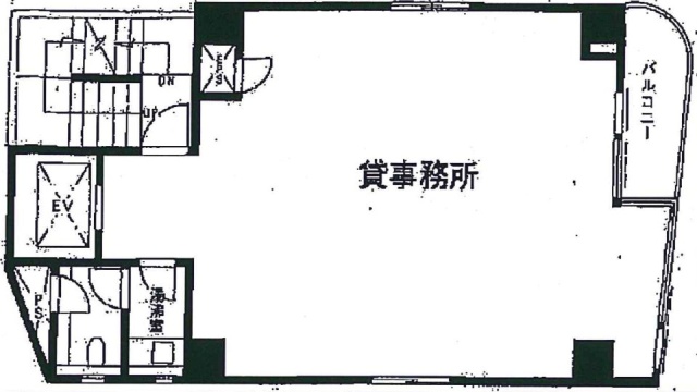 MATSUOSHOTO(松尾松濤)ビル2F 間取り図