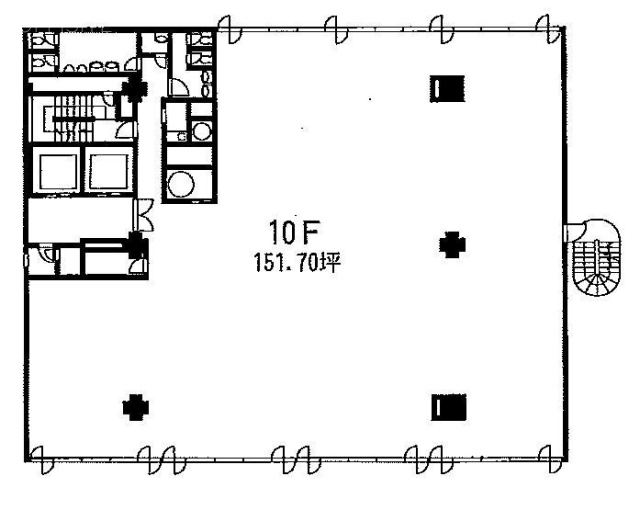 山脇ビル3F 間取り図