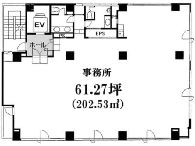 カナレビル3F 間取り図