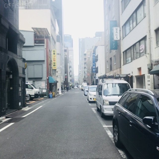 宝鏡堂ビル ビル前面道路