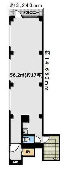 ラ・アトレ岩本町6F 間取り図