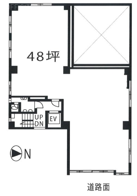 スエヒロビル8F 間取り図