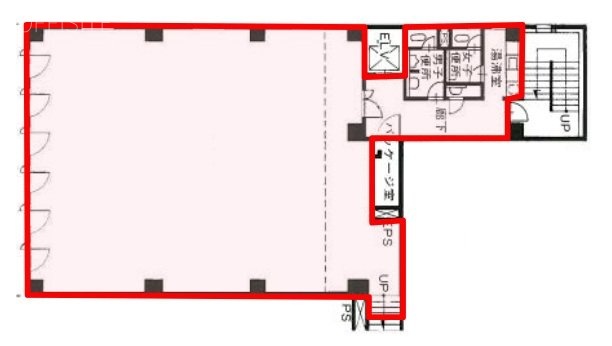 タカセビル別館3F 間取り図