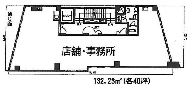 第2工業ビル1F 間取り図