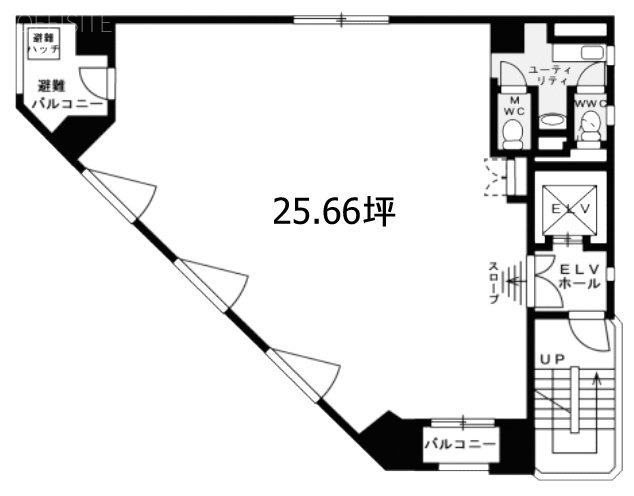 VORT二番町6F 間取り図