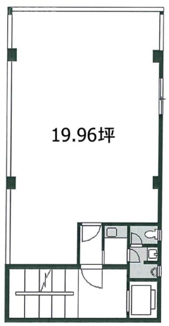 久保井ビル2F 間取り図