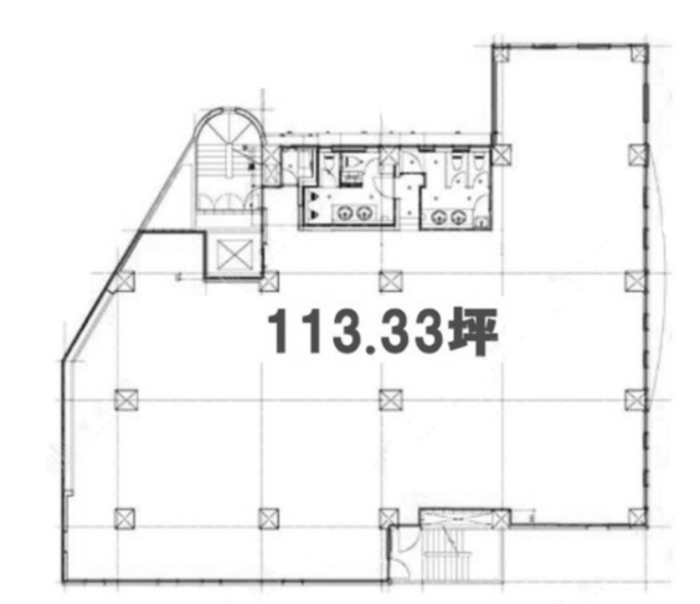 代々木TRビル5F 間取り図