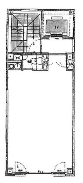人形町ロータリービル3F 間取り図