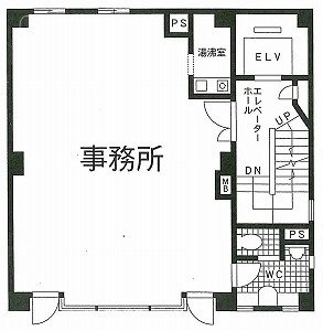 深澤ビル5F 間取り図