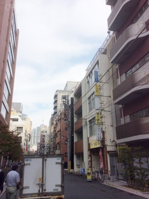 田辺ビル ビル周辺道路