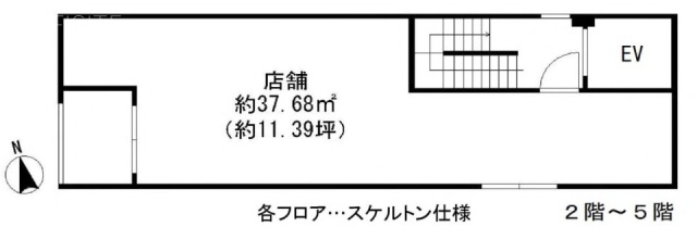 Cerisier麻布十番4F 間取り図