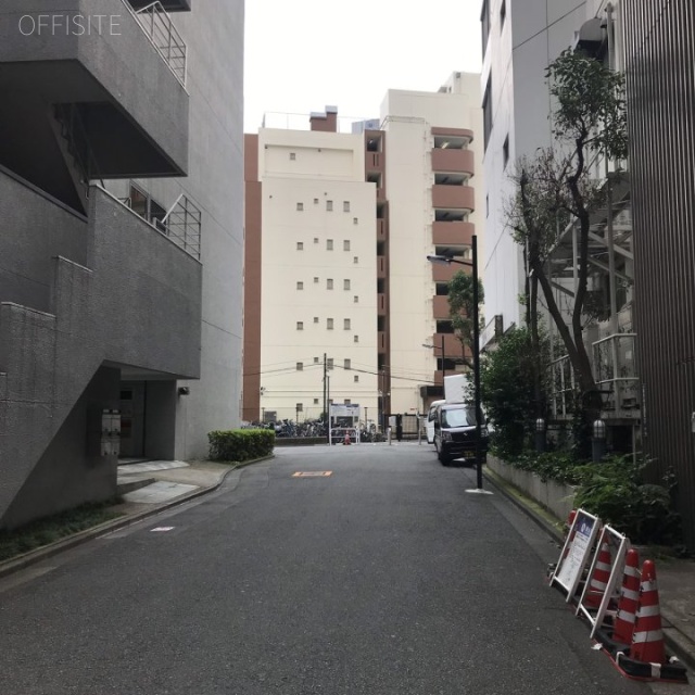 東大井第2アーバンハイム ビル前面道路