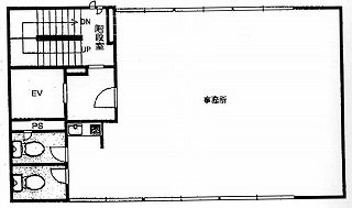 アライズビル4F 間取り図