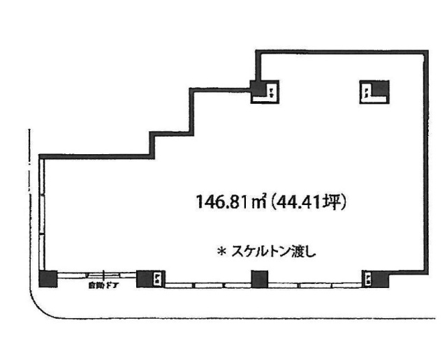 ウィルファーストビル1F 間取り図