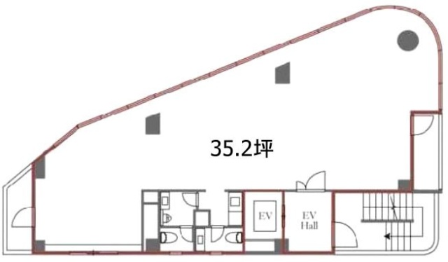 井門西麻布ビル3F～4F 間取り図
