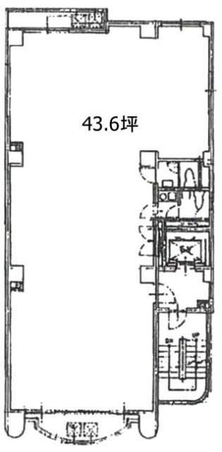 第1小田ビル5F 間取り図