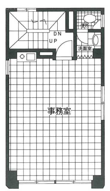 京橋北見ビル5.6F 間取り図