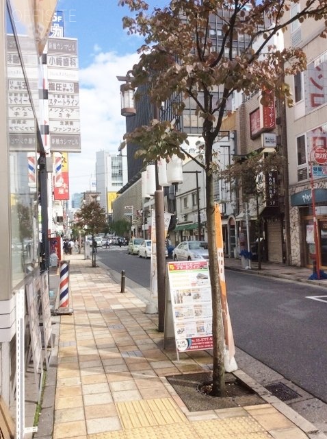 飯泉ビル ビル周辺道路