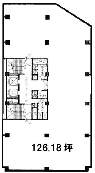 今朝ビル4F 間取り図