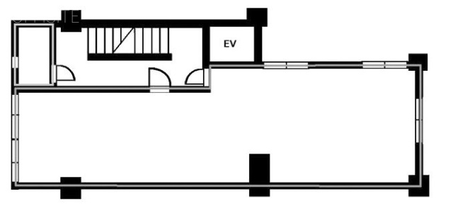俎橋(まないたばし)ビル5F 間取り図