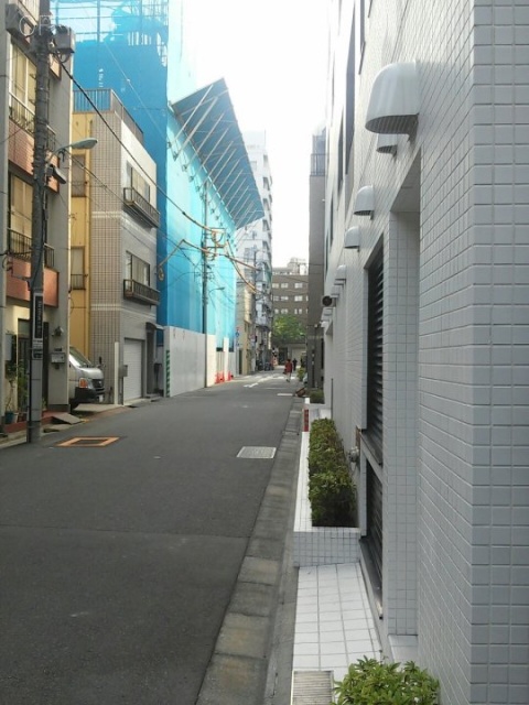 ハイパーク日本橋　ビル周辺道路