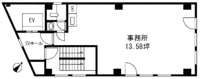 戸田ビル4F 間取り図