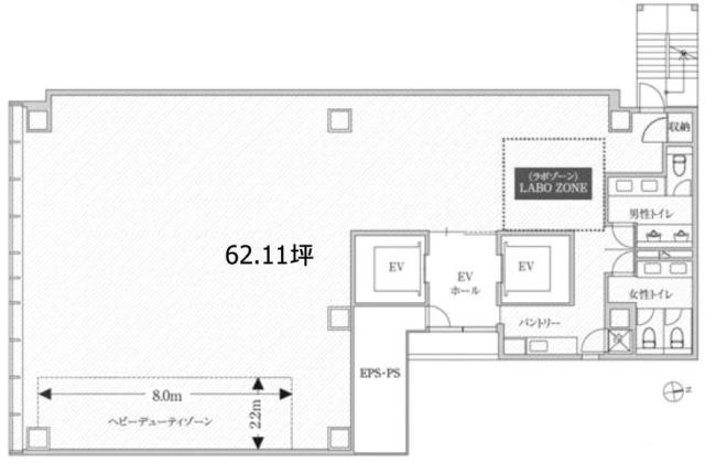 PMO神田岩本町5F 間取り図