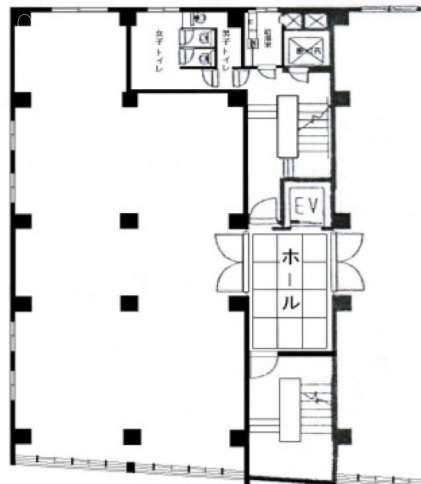 岩本町ビルB1F 間取り図