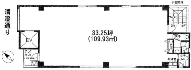 オーケンビル3F 間取り図