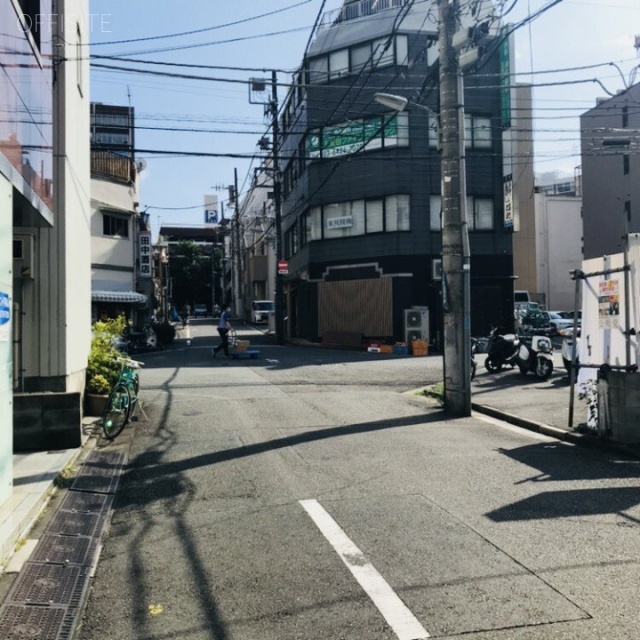 PRESTIGE五反田 ビル前面道路